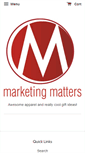 Mobile Screenshot of marketingmat.com